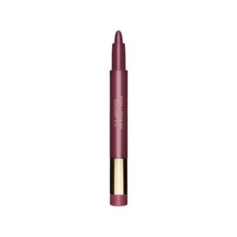 Clarins Joli Rouge Crayon 744C Plum Parlak Krem Kalem Ruj