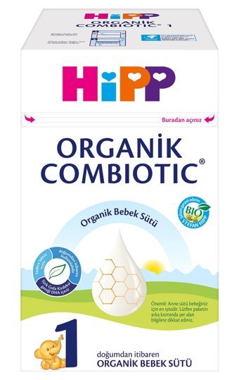 HiPP Combiotic Yenidoğan Laktozsuz Tahılsız Glutensiz Organik 1 Numara Bebek Sütü 800 gr