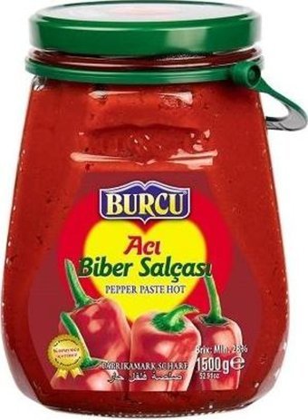Burcu Acı Biber Salçası 4x1.5 kg