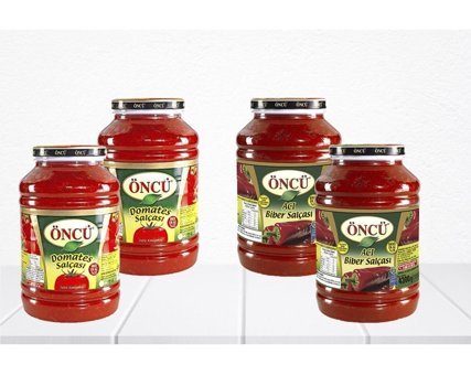 Öncü Acı Biber Salçası 4x4.3 kg