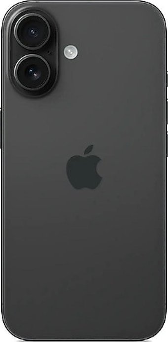 Apple iPhone 16 256 GB Hafıza 8 GB Ram 6.1 inç 48 MP Çift Hatlı OLED Ekran iOS Akıllı Cep Telefonu Siyah