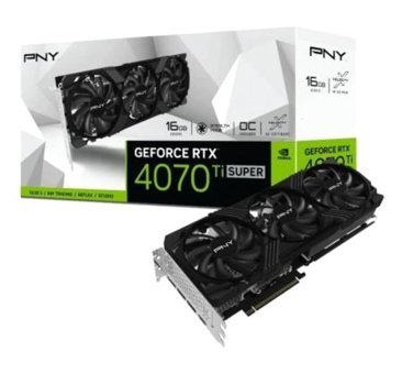 PNY Verto RTX 4070 Tİ Super OC 16 GB GDDR6X PCI-Express 4.0 DirectX 12 Ultimate 3 Fanlı 256 Bit Gaming NVIDIA Ekran Kartı