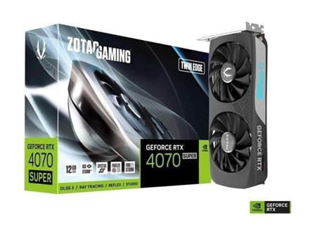Zotac Twin Edge RTX 4070 Super ZT-D40720E-10M 12 GB GDDR6X PCI-Express 4.0 DirectX 12 Ultimate 2 Fanlı 192 Bit Gaming NVIDIA Ekran Kartı