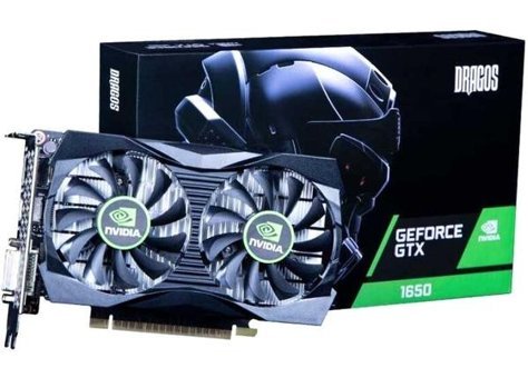 Dragos Venom Titan R GTX 1650 4 GB GDDR6 PCI-Express 3.0 DX 12 2 Fanlı 128 Bit Masaüstü NVIDIA Ekran Kartı