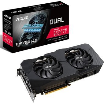Asus Dual Evo RX 5600 XT OC 6 GB GDDR6 PCI-Express 4.0 DX 12 Crossfire 2 Fanlı 192 Bit Masaüstü AMD Ekran Kartı
