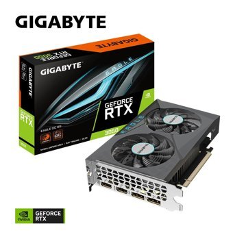 Gigabyte Eagle RTX 3050 OC 6 GB GDDR6 PCI-Express 4.0 DirectX 12 Ultimate 2 Fanlı 128 Bit Masaüstü NVIDIA Ekran Kartı