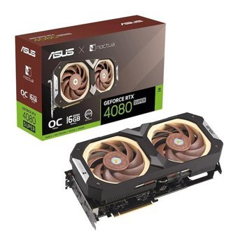 Asus Noctua RTX 4080 Super OC 16 GB GDDR6X PCI-Express 4.0 DirectX 12 Ultimate 2 Fanlı 256 Bit Masaüstü NVIDIA Ekran Kartı