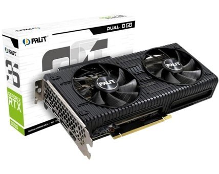 Palit Dual RTX 3050 8 GB GDDR6 PCI-Express 4.0 DirectX 12 Ultimate 2 Fanlı 128 Bit Masaüstü NVIDIA Ekran Kartı
