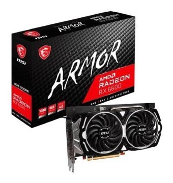 MSI RX 6600 8 GB GDDR6 PCI-Express 4.0 DirectX 12 Ultimate 2 Fanlı 128 Bit Masaüstü AMD Ekran Kartı