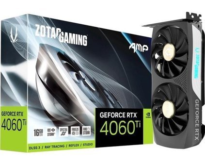 Zotac RTX 4060 Tİ 16 GB GDDR6 PCI-Express 4.0 DirectX 12 Ultimate 2 Fanlı 128 Bit Masaüstü NVIDIA Ekran Kartı