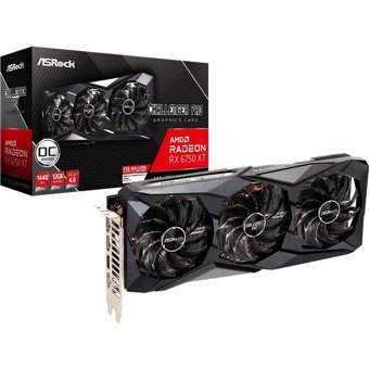Asrock Challenger RX 6750 XT 12 GB GDDR6 PCI-Express 4.0 DirectX 12 Ultimate 3 Fanlı 192 Bit Masaüstü AMD Ekran Kartı