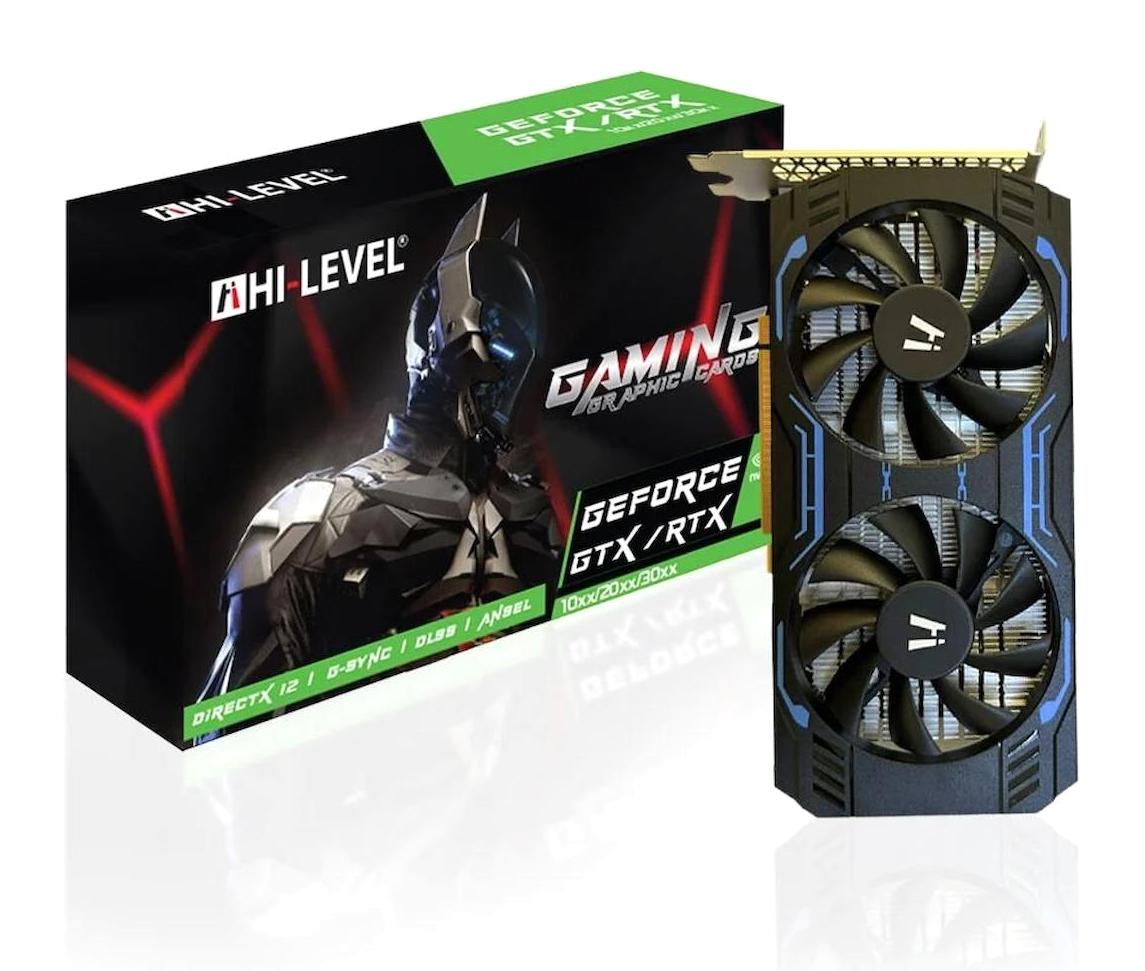 Hi-Level Dual GTX 1660 Super 6 GB GDDR6 PCI-Express 3.0 DX 12 2 Fanlı 192 Bit Masaüstü NVIDIA Ekran Kartı