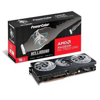 Powercolor Hellhound RX 7900 Grey 16 GB GDDR6 PCI-Express 4.0 DirectX 12 Ultimate 3 Fanlı 256 Bit Masaüstü AMD Ekran Kartı
