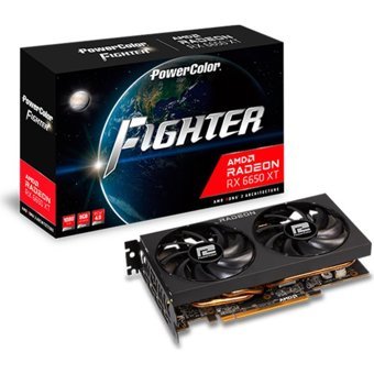 Powercolor Fighter RX 6650 XT 8 GB GDDR6 PCI-Express 4.0 DirectX 12 Ultimate 2 Fanlı 128 Bit Masaüstü AMD Ekran Kartı