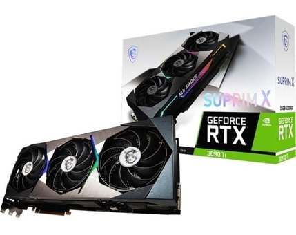 MSI Suprim X RTX 3090 Tİ 24 GB GDDR6X PCI-Express 4.0 DirectX 12 Ultimate SLI 3 Fanlı 384 Bit Masaüstü NVIDIA Ekran Kartı