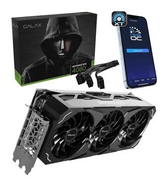 Galax ST-1 CLİCK RTX 4080 OC 16 GB GDDR6X PCI-Express 4.0 DirectX 12 Ultimate 3 Fanlı 256 Bit Gaming NVIDIA Ekran Kartı