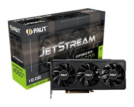 Palit Jetstream RTX 4060 Tİ 16 GB GDDR6 PCI-Express 4.0 DirectX 12 Ultimate 3 Fanlı 128 Bit Masaüstü NVIDIA Ekran Kartı