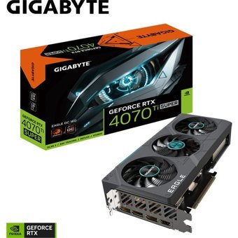 Gigabyte Eagle RTX 4070 Tİ Super OC 16 GB GDDR6X PCI-Express 4.0 DirectX 12 Ultimate 3 Fanlı 256 Bit Gaming NVIDIA Ekran Kartı