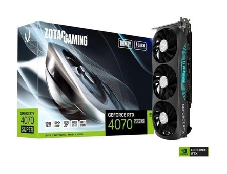 Zotac Trinity RTX 4070 Super 12 GB GDDR6X PCI-Express 4.0 DirectX 12 Ultimate 3 Fanlı 192 Bit Gaming NVIDIA Ekran Kartı