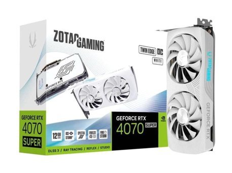 Zotac Twin Edge RTX 4070 Super OC WHITE 12 GB GDDR6X PCI-Express 4.0 DirectX 12 Ultimate 2 Fanlı 192 Bit Gaming NVIDIA Ekran Kartı