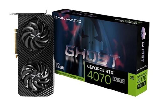 Gainward Ghost RTX 4070 Super OC 12 GB GDDR6X PCI-Express 4.0 DirectX 12 Ultimate 2 Fanlı 192 Bit Gaming NVIDIA Ekran Kartı