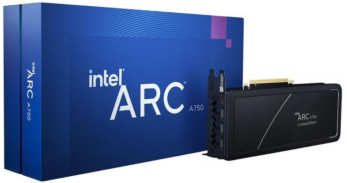 Intel Arc ARC750 8 GB GDDR6 PCI-Express 4.0 DirectX 12 UlTİmate 2 Fanlı 256 bit Masaüstü Intel Ekran Kartı