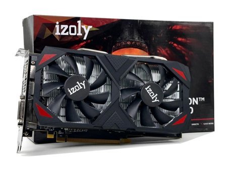 İzoly RX 580 8 GB GDDR5 PCI-Express 3.0 DX 12 Crossfire 2 Fanlı 256 Bit Masaüstü AMD Ekran Kartı