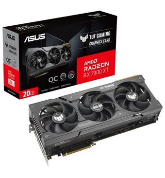 Asus TUF Gaming RX 7900 XT OC 20 GB GDDR6 PCI-Express 4.0 DirectX 12 Ultimate 3 Fanlı 320 Bit Gaming AMD Ekran Kartı