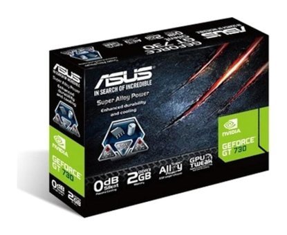 Asus GT 730 GT 730 GT730-SL-2GD3-BRK 2 GB DDR3 PCI-Express 2.0 DirectX 11 Fansız Fansız Soğutma 128 Bit Masaüstü NVIDIA Ekran Kartı