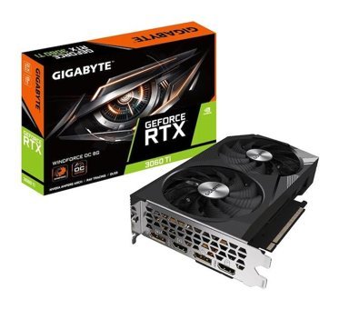 Gigabyte Windforce RTX 3060 Tİ OC 8 GB GDDR6 PCI-Express 4.0 DirectX 12 Ultimate 2 Fanlı 256 Bit Masaüstü NVIDIA Ekran Kartı