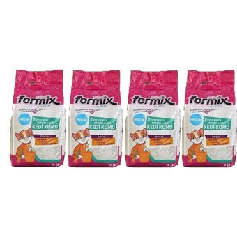 Formix Marsilya Sabunu Kokulu Topaklanan İnce Taneli Bentonit Kedi Kumu 4x5 lt