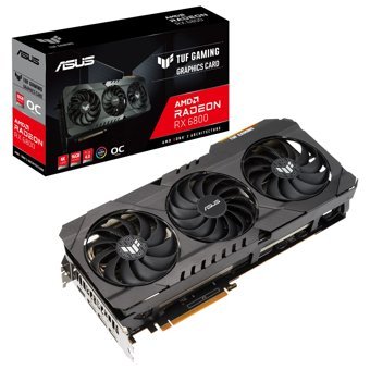 Asus TUF Gaming RX 6800 OC 16 GB GDDR6 PCI-Express 4.0 DirectX 12 Ultimate 3 Fanlı 256 Bit Masaüstü AMD Ekran Kartı