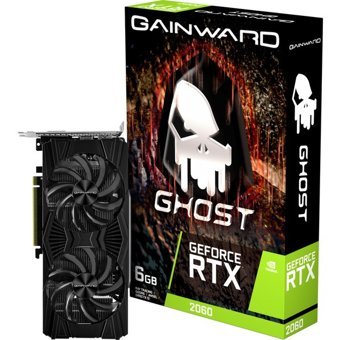 Gainward Ghost RTX 2060 6 GB GDDR6 PCI-Express 3.0 DX 12 2 Fanlı 192 Bit Masaüstü NVIDIA Ekran Kartı