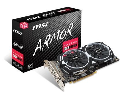MSI RX 580 OC 8 GB GDDR5 PCI-Express 3.0 DX 12 Crossfire 2 Fanlı 256 Bit Masaüstü AMD Ekran Kartı