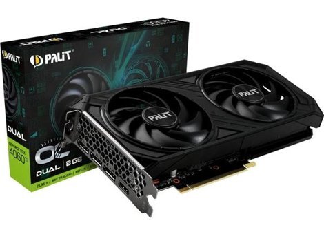 Palit Dual RTX 4060 Tİ OC 8 GB GDDR6 PCI-Express 4.0 DirectX 12 Ultimate 2 Fanlı 128 Bit Masaüstü NVIDIA Ekran Kartı
