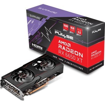 Sapphire Pulse RX 6650 XT OC 8 GB GDDR6 PCI-Express 4.0 DirectX 12 Ultimate 2 Fanlı 128 Bit Masaüstü AMD Ekran Kartı