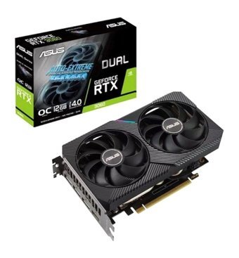 Asus RTX 3060 OC 12 GB GDDR6 PCI-Express 4.0 DirectX 12 Ultimate SLI Crossfire 2 Fanlı 192 Bit Masaüstü NVIDIA Ekran Kartı