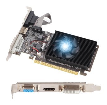 Zunate GT 610 1 GB DDR3 PCI-Express 2.0 DirectX 11 1 Fanlı 64 Bit Masaüstü NVIDIA Ekran Kartı