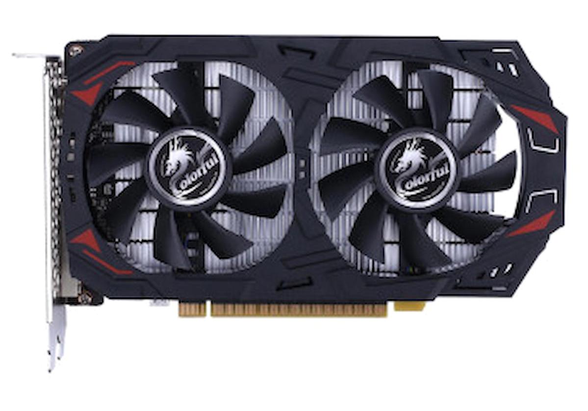 Colorful GTX 1050 Tİ 4 GB GDDR5 PCI-Express 3.0 DX 12 2 Fanlı 128 Bit Masaüstü NVIDIA Ekran Kartı