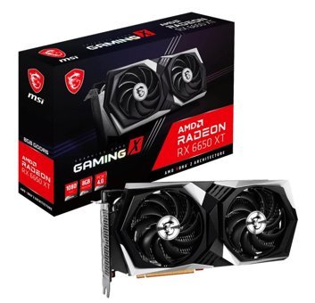 MSI Gaming X RX 6650 XT 8 GB GDDR6 PCI-Express 4.0 DirectX 12 Ultimate 2 Fanlı 128 Bit Masaüstü AMD Ekran Kartı