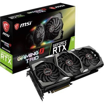 MSI Gaming X Trio RTX 2080 8 GB GDDR5 PCI-Express 3.0 DX 12 SLI Crossfire 3 Fanlı 256 Bit Masaüstü NVIDIA Ekran Kartı
