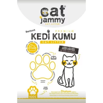 Arsimo Pudra Kokulu Topaklanan İnce Taneli Diatomit Kedi Kumu 5 kg
