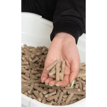 Brave Paws Kalın Taneli Çam Pellet Kedi Kumu 10 lt