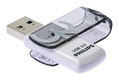Philips Vivid Super Speed USB 3.0 Type A 32 GB Flash Bellek Beyaz