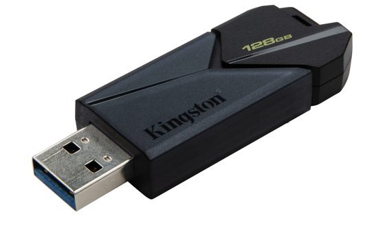 Kingston DataTraveler USB 3.2 Type A 128 GB Flash Bellek Siyah