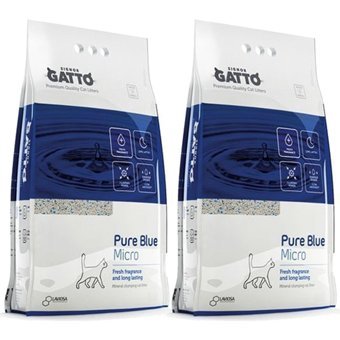 Signor Gatto Fresh Kokulu Topaklanan İnce Taneli Bentonit Kedi Kumu 2x10 lt