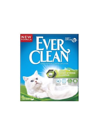 Ever Clean Extra Strong Clumping Kokulu Topaklanan İnce Taneli Aktif Karbonlu Bentonit Kedi Kumu 10 lt
