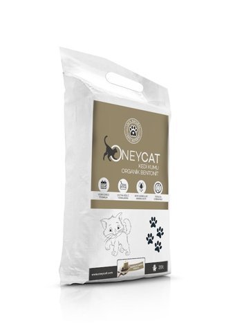 Oney Cat Organik Marsilya Sabunu Kokulu Topaklanan İnce Taneli Bentonit Kedi Kumu 20 lt