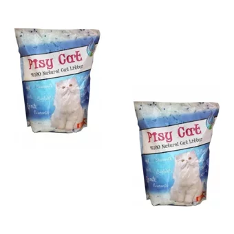 Pisy Cat Kalın Taneli Kristal Kedi Kumu 2x3.6 lt