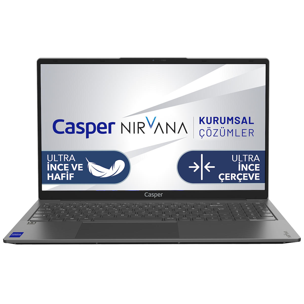 Casper Nirvana X700.1235-EX00X-G-F Harici Intel Iris Xe Graphics Eligible Intel Core i5 1235U 64 GB Ram 2 + 2 TB SSD 15.6 inç Full HD FreeDos Laptop